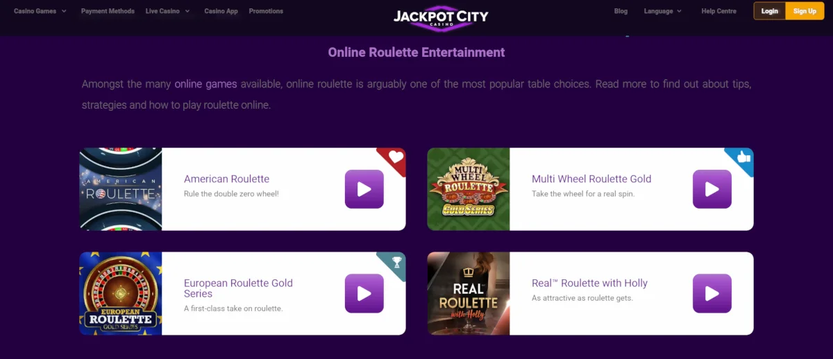 Jackpot City Android